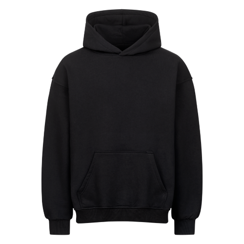 Crimson Watcher Streetwear Oversized Hoodie